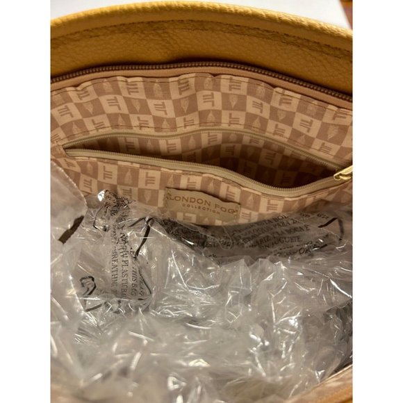 Women's London Fog Kinsley Tote Bag Yellow - Picture 8 of 10